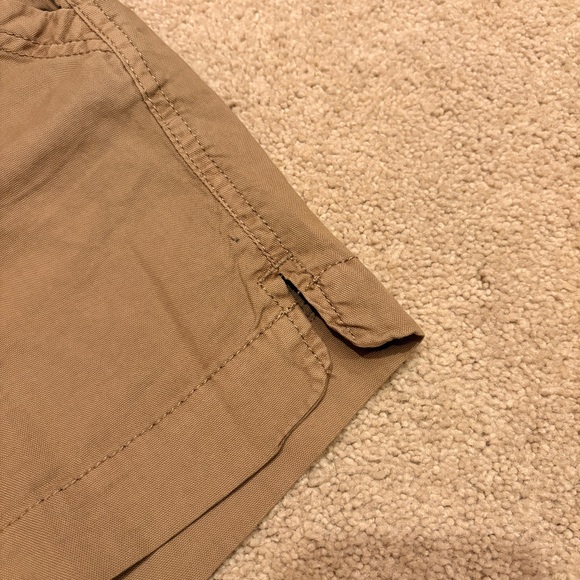 Sonoma Casual Summer Utility Shorts Womens Medium Light Brown Stretch Cotton - Picture 11 of 14